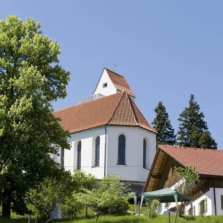 Panoramagasthof Auf Dem Auerberg Bernbeuren Exterior photo